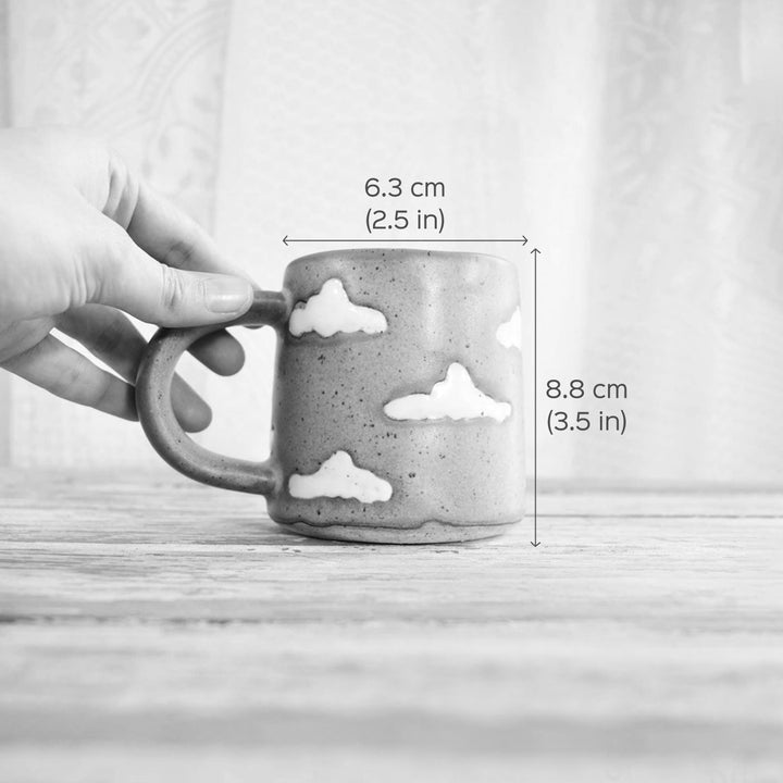 Handmade Ceramic Coffee Mug - 250 ml
