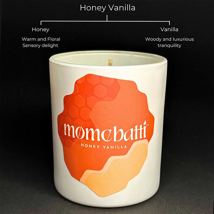 Natural Scented Soy Wax Candles in Glass Jar
