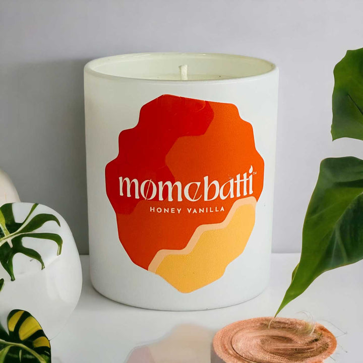 Natural Scented Soy Wax Candles in Glass Jar