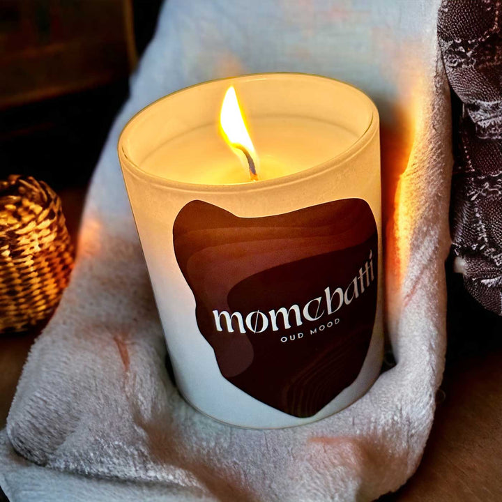 Natural Scented Soy Wax Candles in Glass Jar
