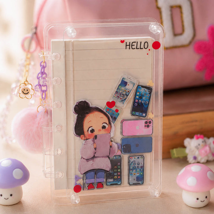 Pretty Little Things Gift Hamper | Personalised Diary, Pouch & Accessories Set For Kids