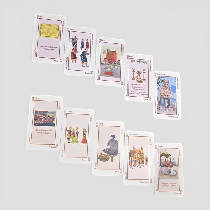 Utsav | Indian Festivals Card Game For Children | Strategy & Team Play | 10+ Years