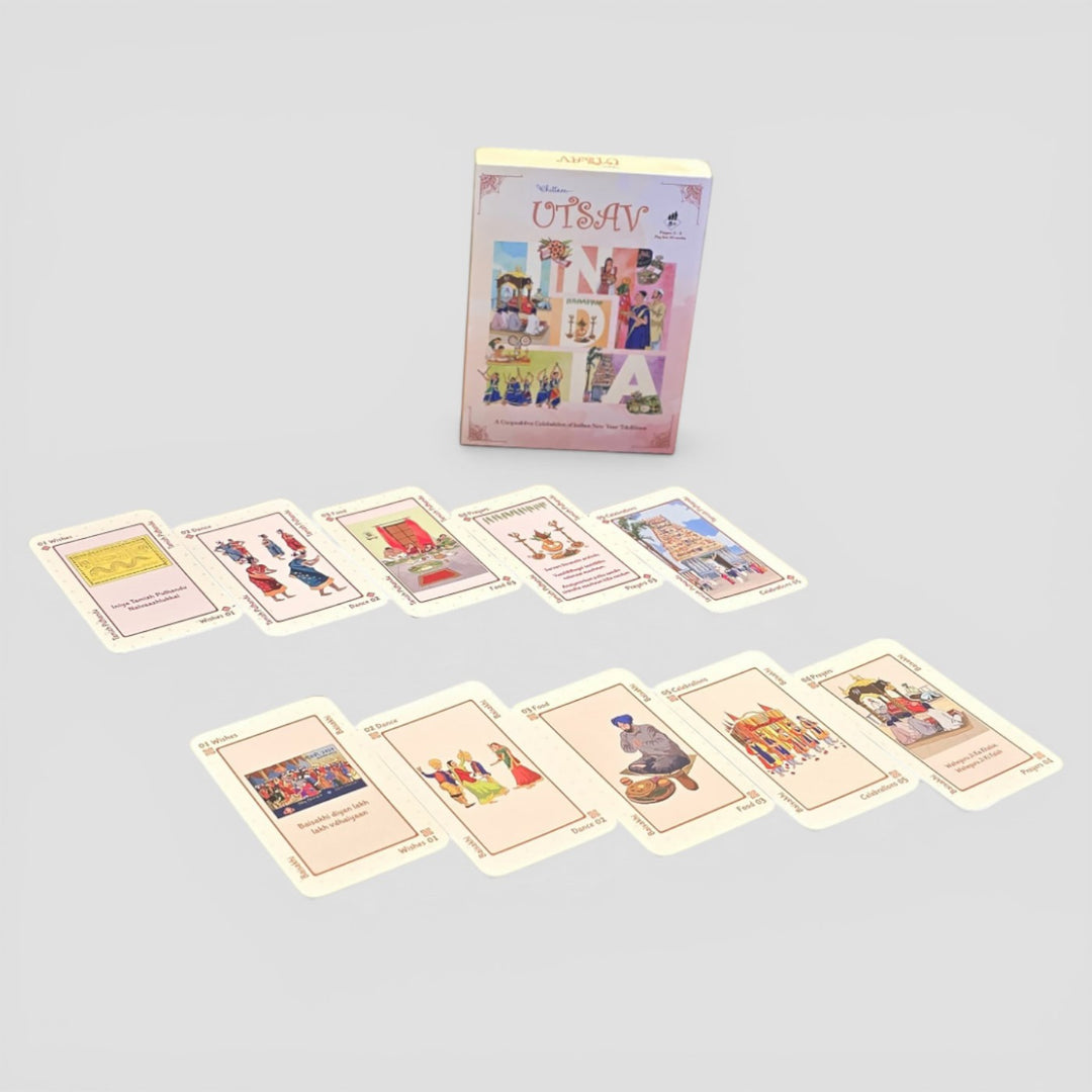 Utsav | Indian Festivals Card Game For Children | Strategy & Team Play | 10+ Years