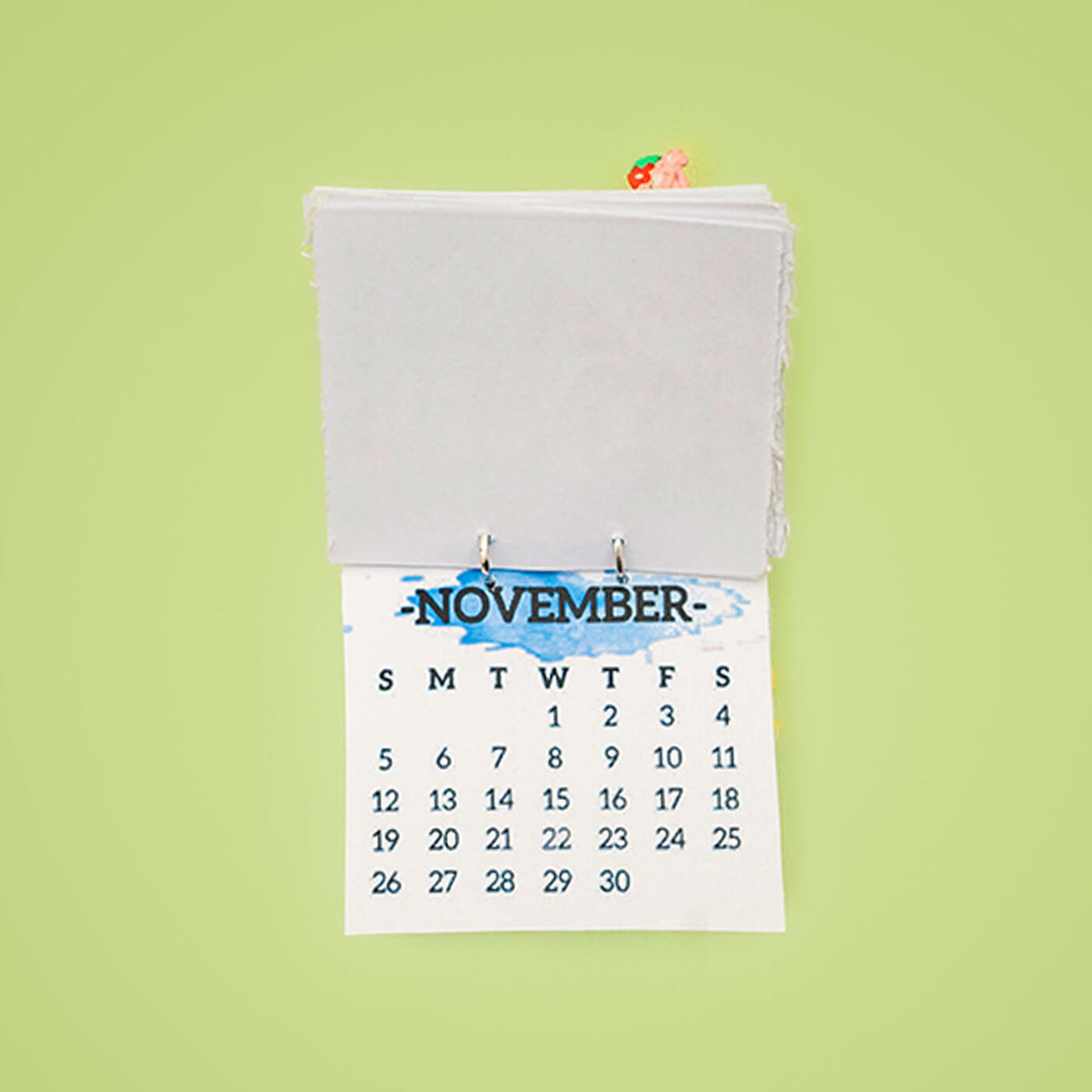 Cupcake & Ice cream 2025 Clay Calendar Magnet