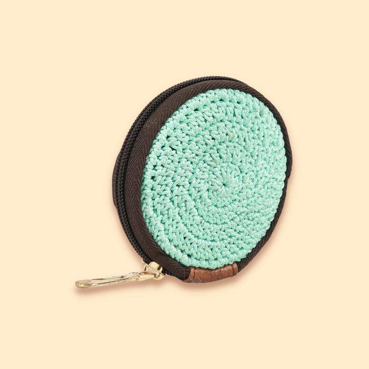 Handcrafted Faux Leather Earphone Case