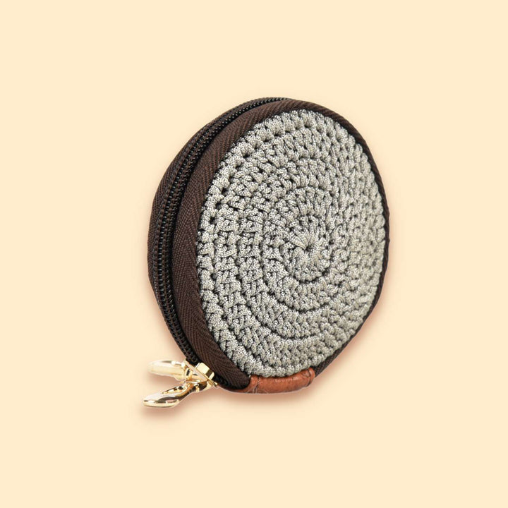 Handcrafted Faux Leather Earphone Case