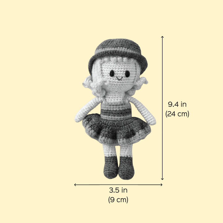 Handmade Cute Crochet Doll For Kids