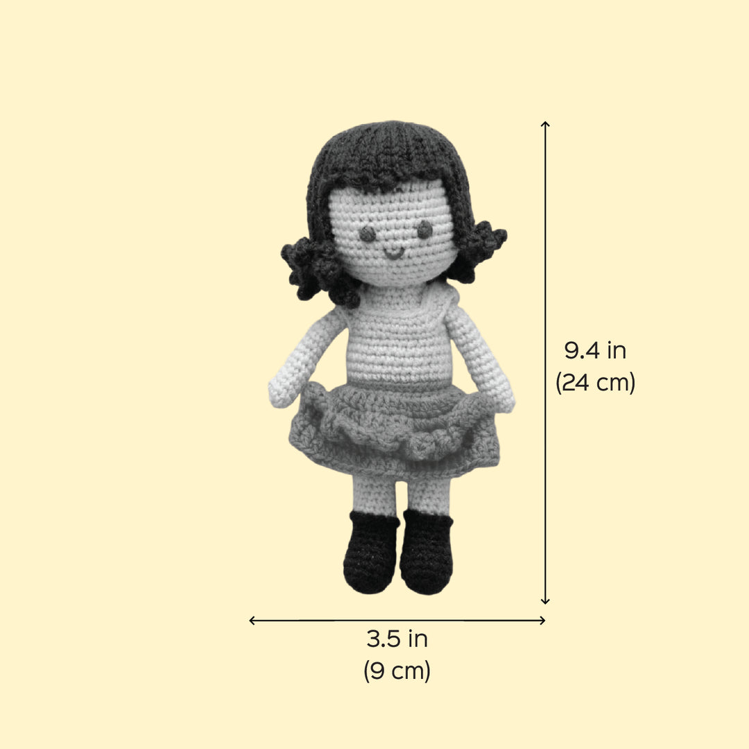 Handmade Cute Crochet Doll For Kids