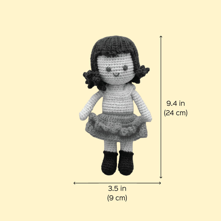 Handmade Cute Crochet Doll For Kids