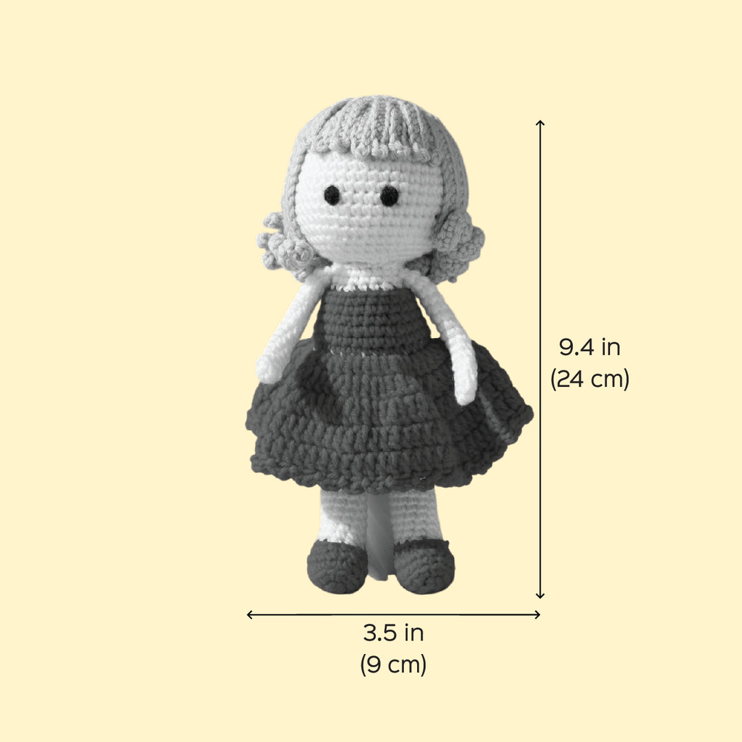 Handmade Cute Crochet Doll For Kids