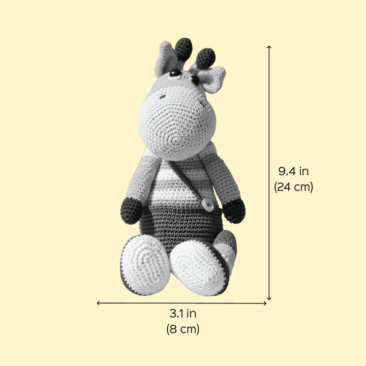 Handmade Crochet Giraffe Toy For Kids