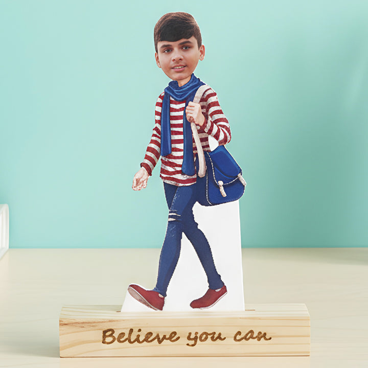 Believe You Can Photo Personalized Acrylic Cutout