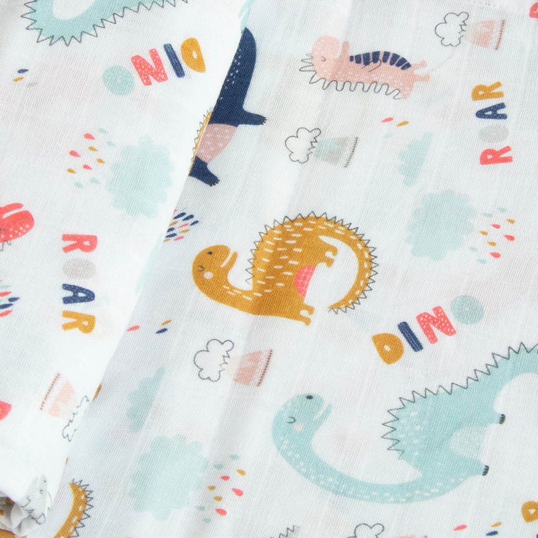 Personalized Dino Friend Bib & Burp Set | 0-4 Years