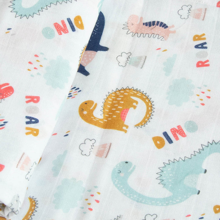 Personalized Dino Friend Bib & Burp Set | 0-4 Years