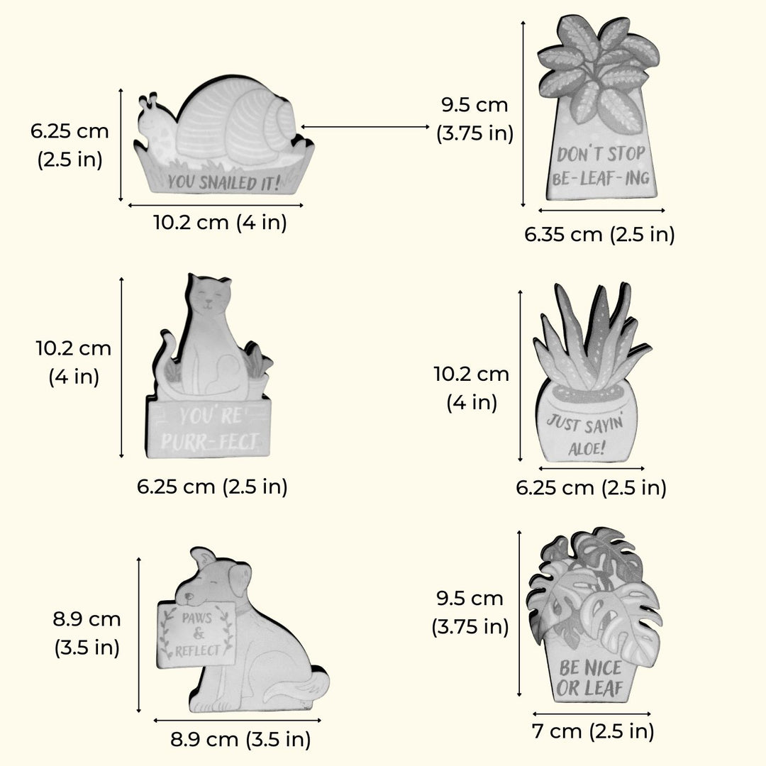 Quirky Printed Desk Pets Decor
