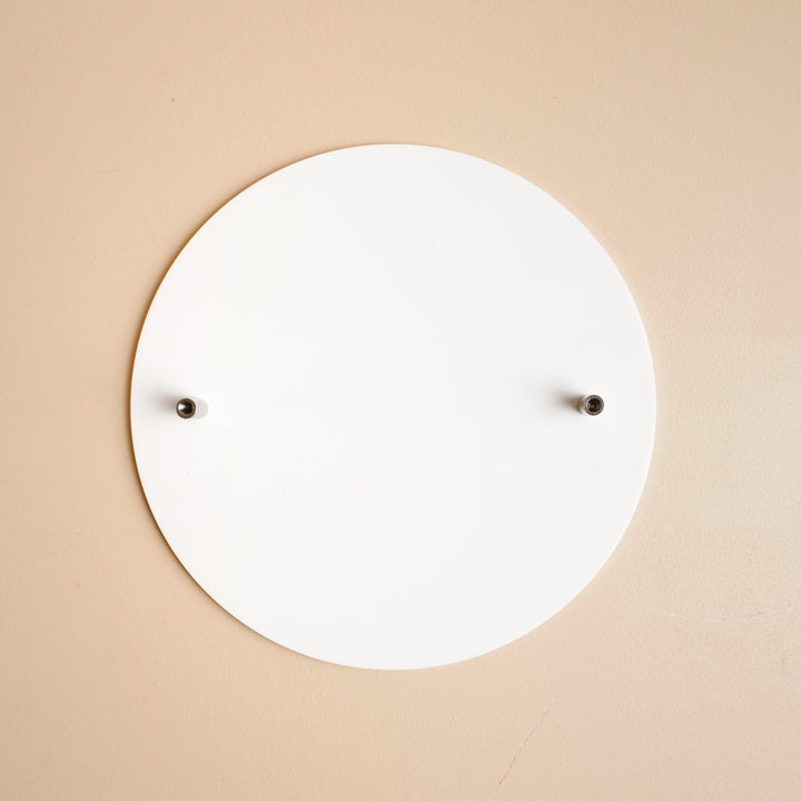 Personalized Round House Theme Acrylic Name Plate