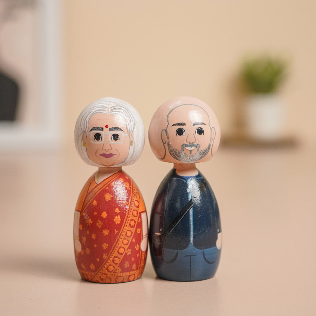 Photo Personalized Wooden Peggy Doll