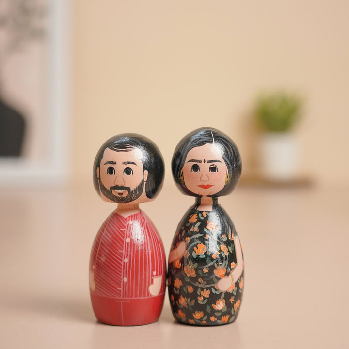 Photo Personalized Wooden Peggy Doll