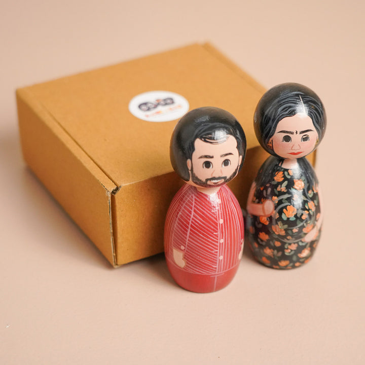 Photo Personalized Wooden Peggy Doll