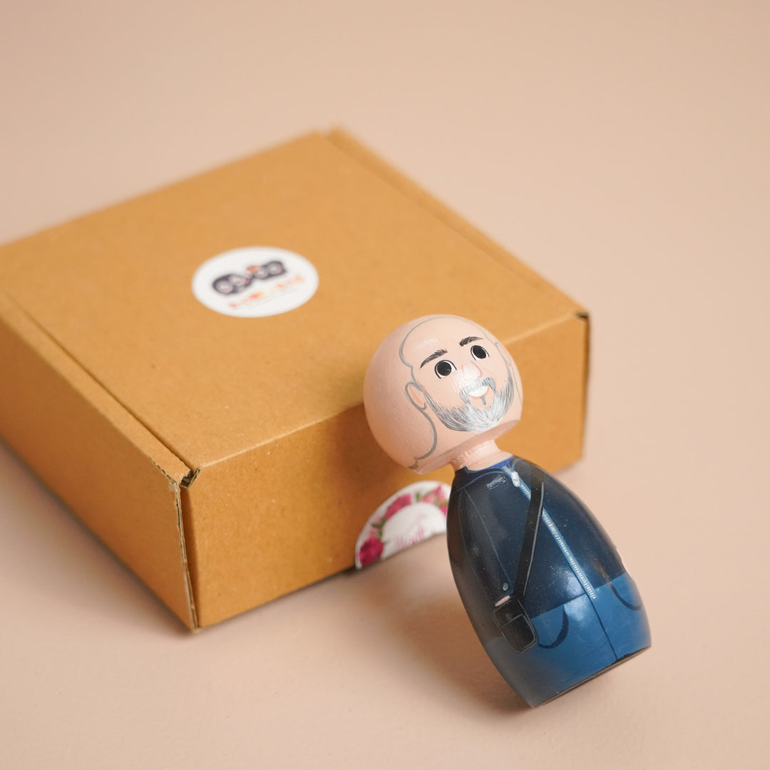 Photo Personalized Wooden Peggy Doll