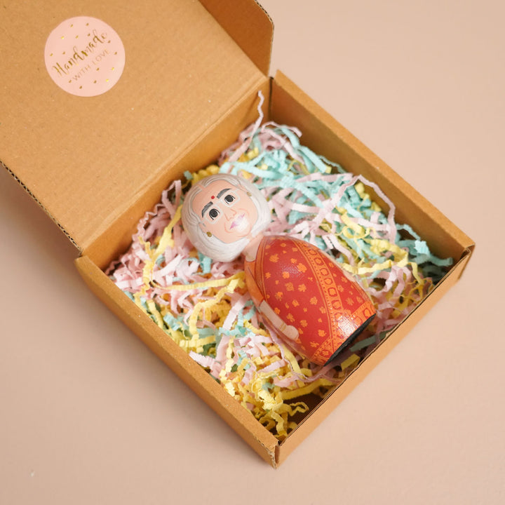 Photo Personalized Wooden Peggy Doll