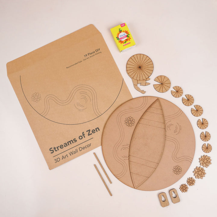 Lotus Pond DIY - 19 Pieces