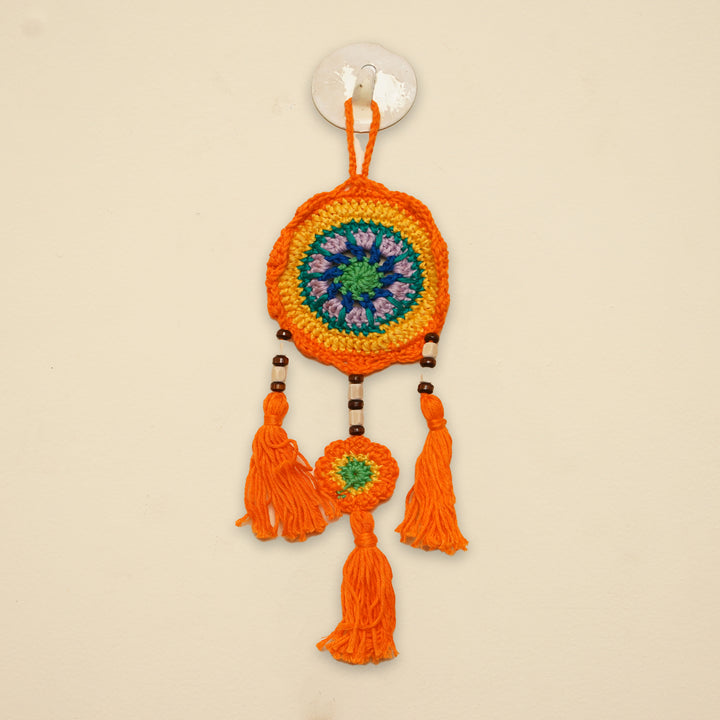 Handmade Svadhisthana Chakra Crochet Hanging