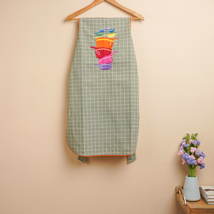 Personalized Embroidered Measuring Spoons Theme Apron