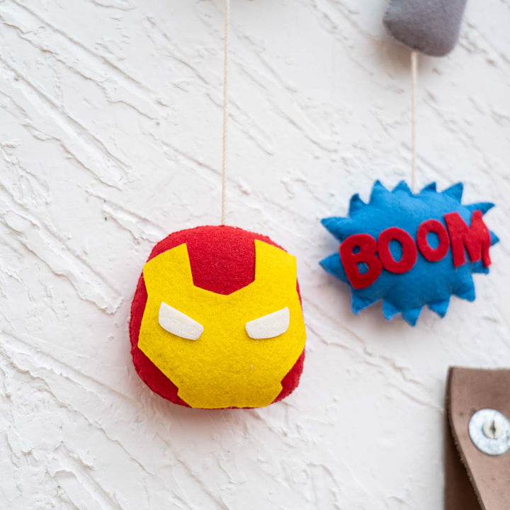 Handcrafted Personalized Themed Bunting For Kids - Superhero