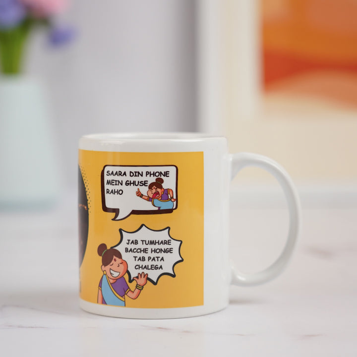 Photo Personalized Handmade Printed Mom'S Favourite Lines Ceramic Mug