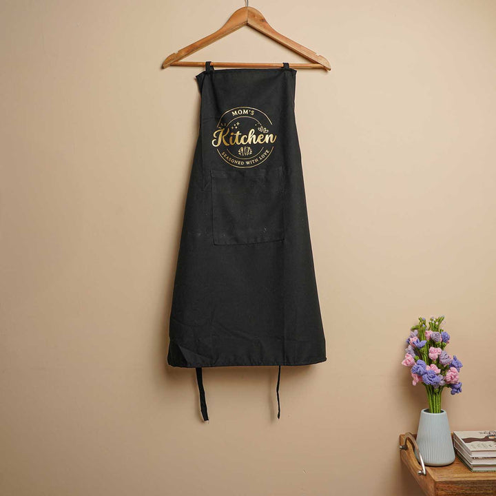 Printed Mom'S Kitchen Cotton Apron