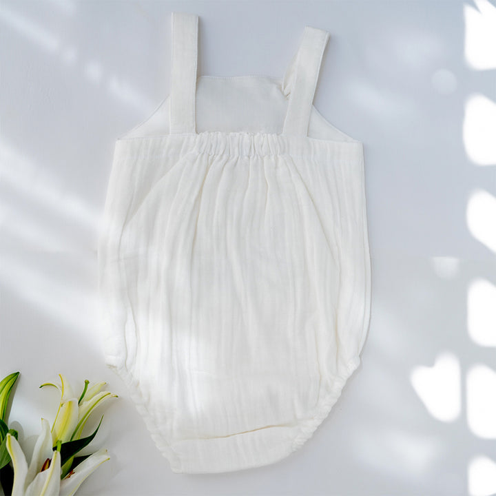 Little Meadows Baby Boy Gift Hamper | Romper, Swaddle & Bunny Rattle
