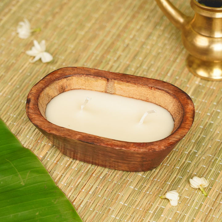 Handmade Boat Shaped Soy Wax Scented Candle