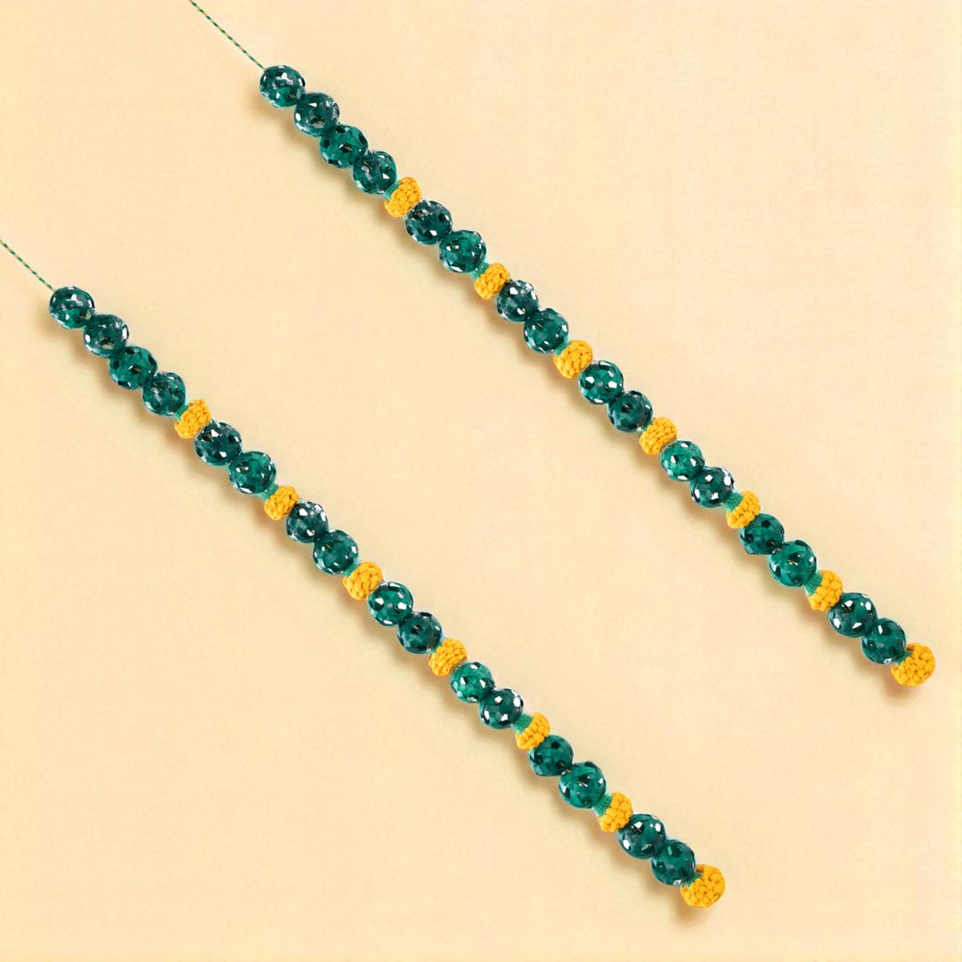 Marigold Eco-Friendly Handmade Woven Bamboo Hanging | 45 Inch x 2 Inch | Set Of 2