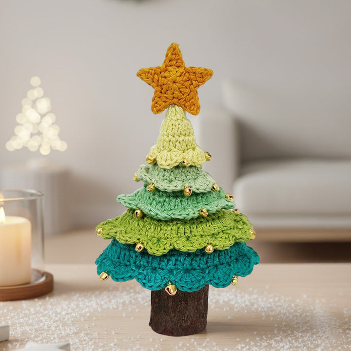 Handmade Crochet Tree Toy Decor | Secret Santa Gift Ideas