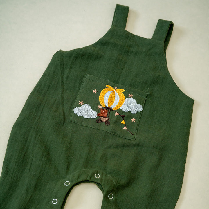 Forest Green Little Cloud Rider Hamper | Outfit & Baby Toys