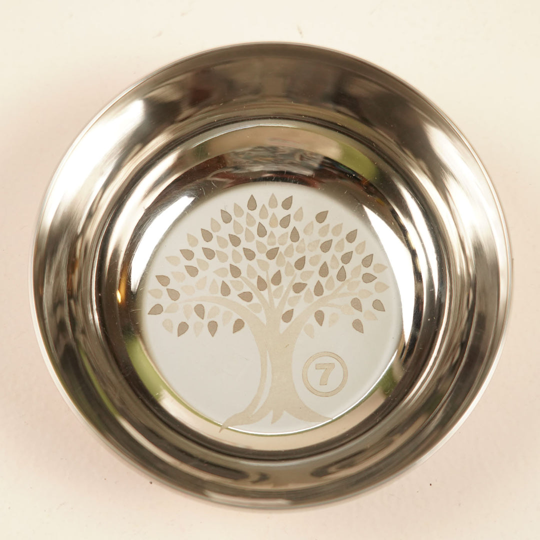 2Pc | Hand-Painted Floral Kashmiri Art Stainless Steel Extra Large Bowls