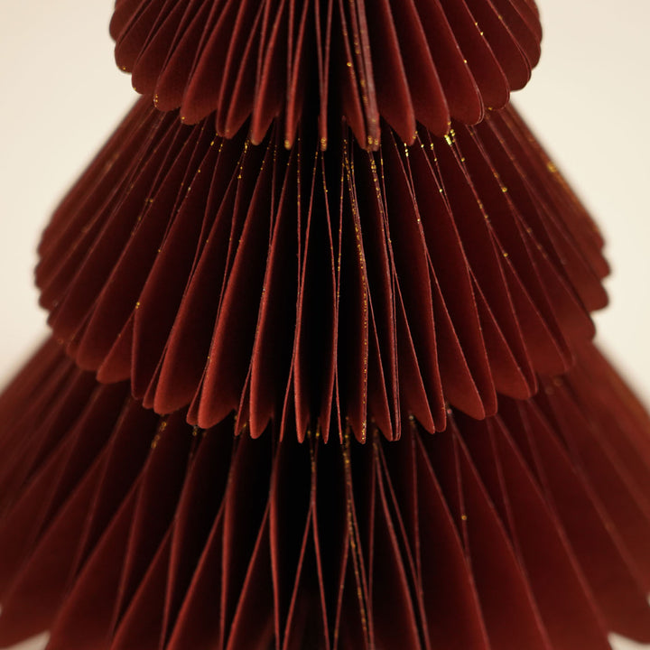 Handmade Paper Honeycomb Christmas Tree For Decoration