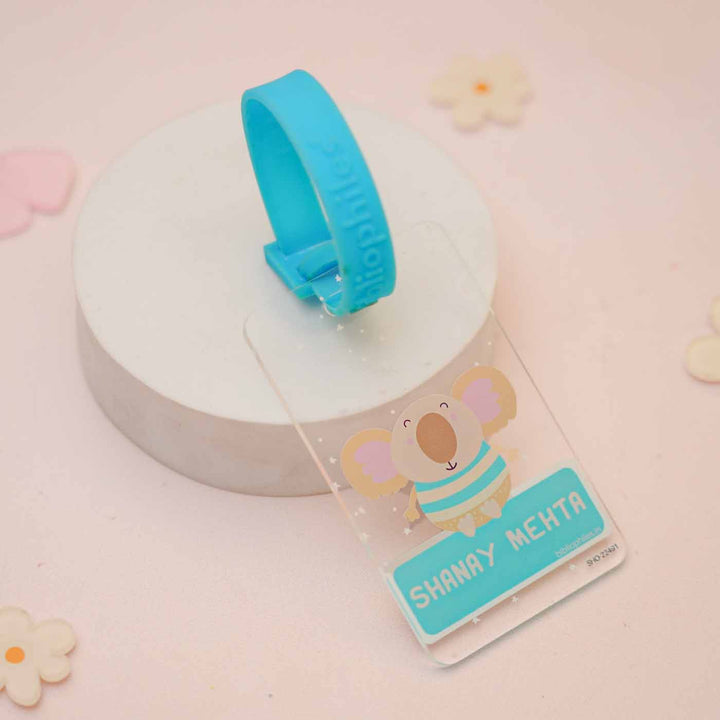 Personalized Koala Theme Transparent Kids Bag Tag