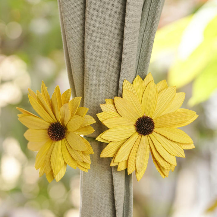 Handmade Susan Design Areca Nut Curtain Tie-Back