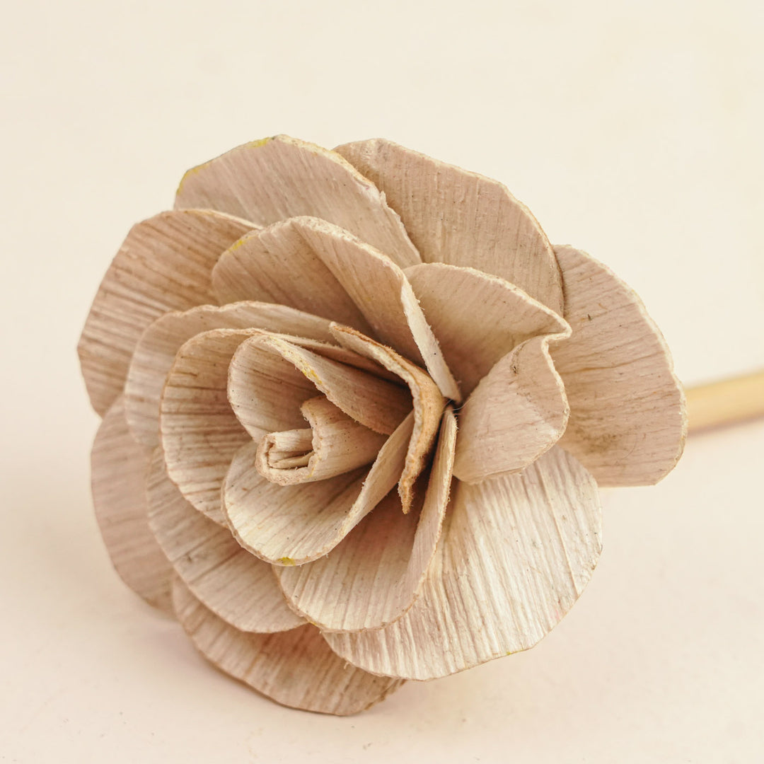 Handmade Gulab Design Bamboo Bunstick