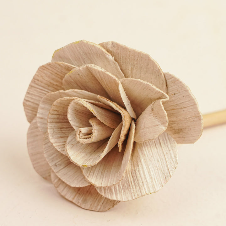 Handmade Gulab Design Bamboo Bunstick