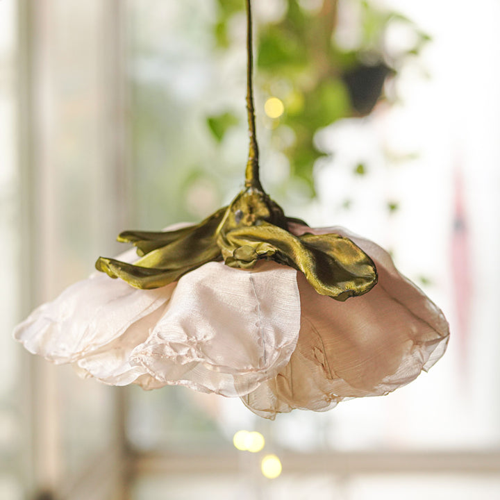 Elegant Organza Flower Hanging Lamp | Premium Statement Lighting