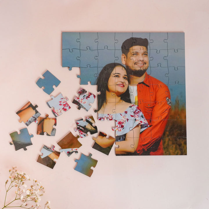Photo Personalized Couples Puzzle