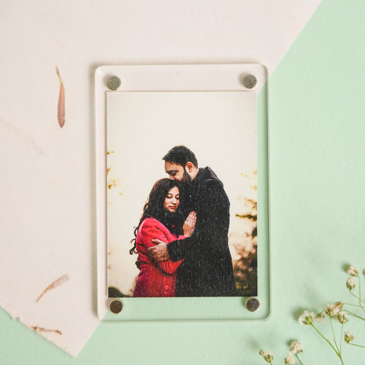 Customized Magnetic Acrylic Photo Frame