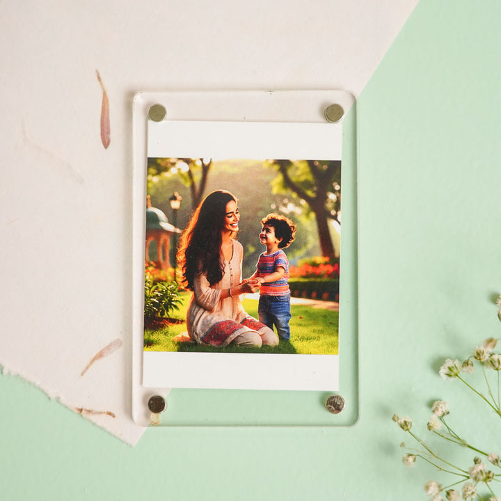 Customized Magnetic Acrylic Photo Frame