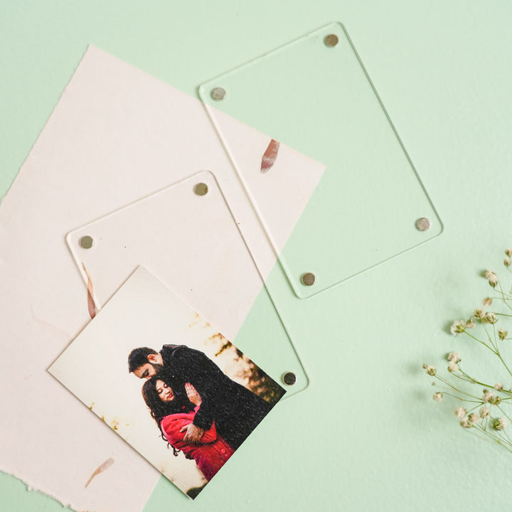 Customized Magnetic Acrylic Photo Frame