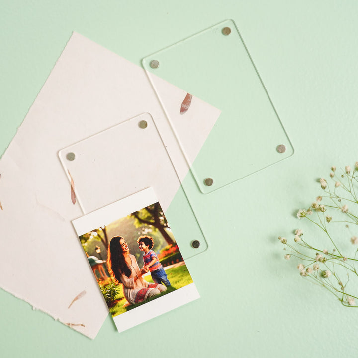 Customized Magnetic Acrylic Photo Frame