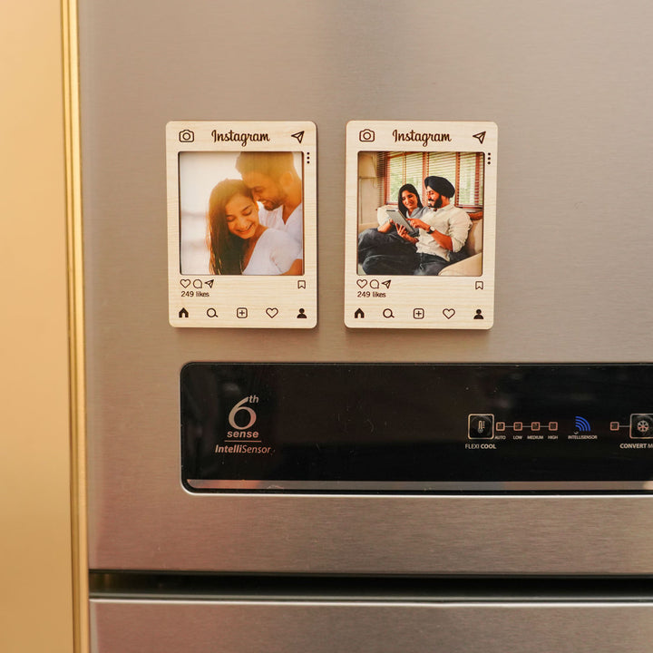 Photo Personalized Instagram Theme Mdf Wood Photo Frame With Stand