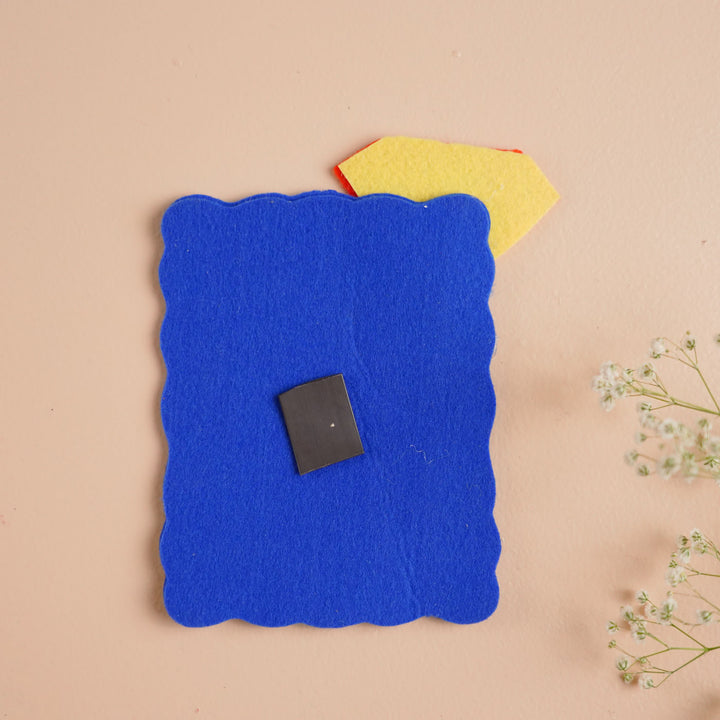Handmade Superdad Theme Felt Fridge Magnet